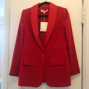 Never Worn: DVF Red Suit